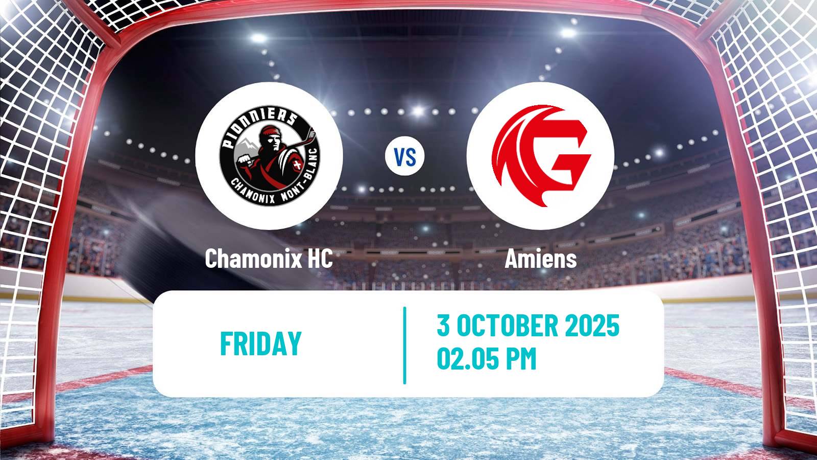 Hockey French Ligue Magnus Chamonix - Amiens