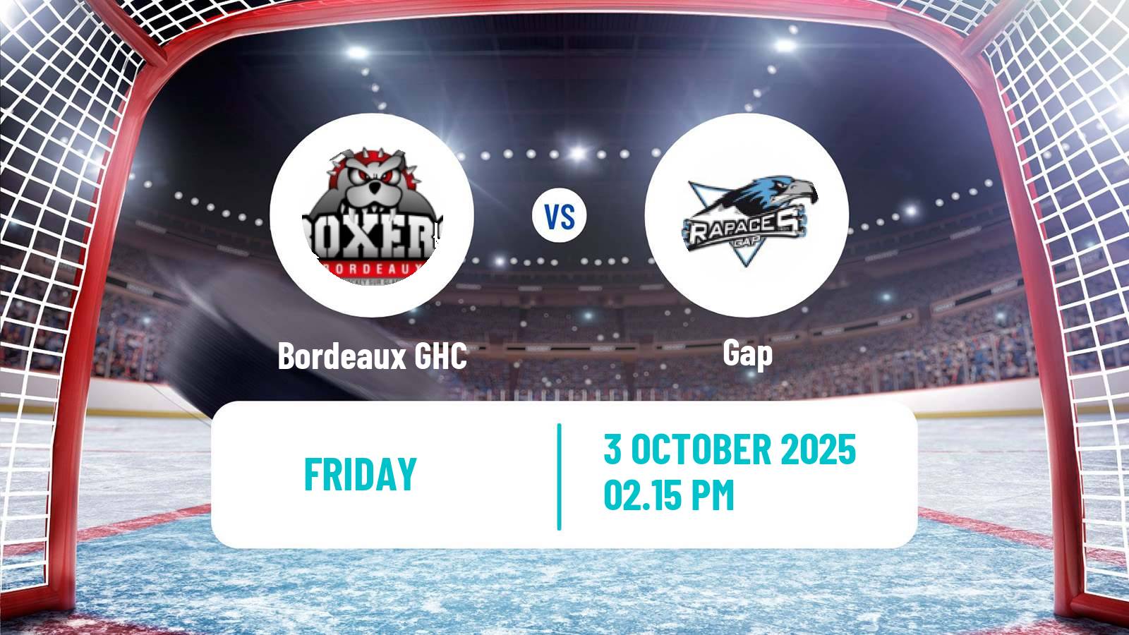 Hockey French Ligue Magnus Bordeaux - Gap