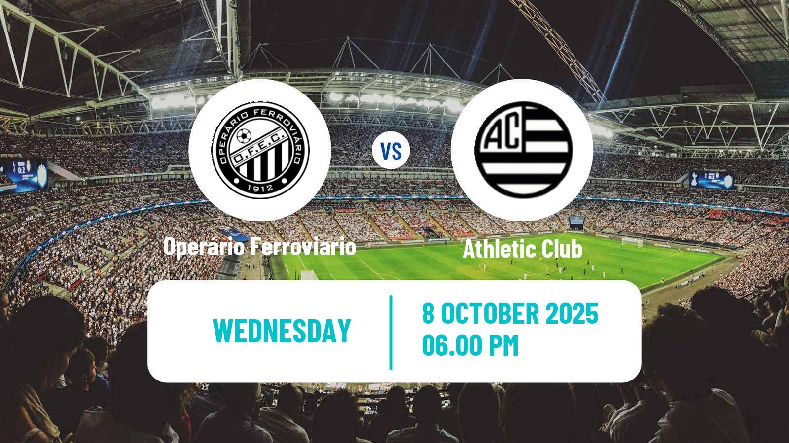 Football Brazilian Serie B Operário Ferroviario - Athletic Club