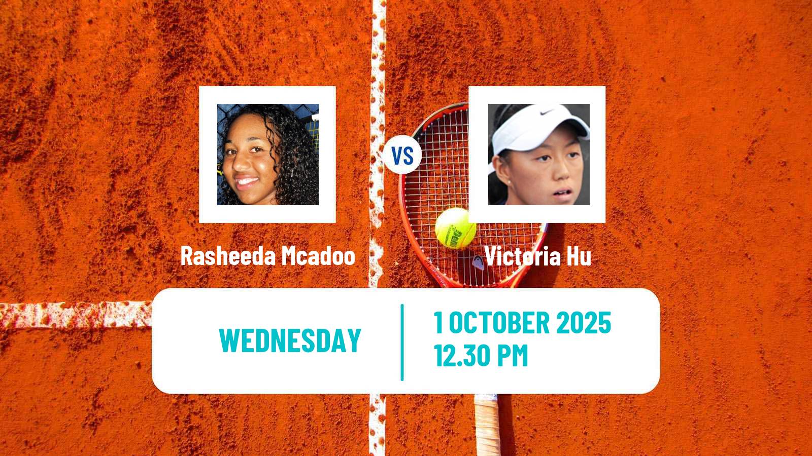 Tennis ITF W50 Rancho Santa Fe Ca Women Rasheeda Mcadoo - Victoria Hu