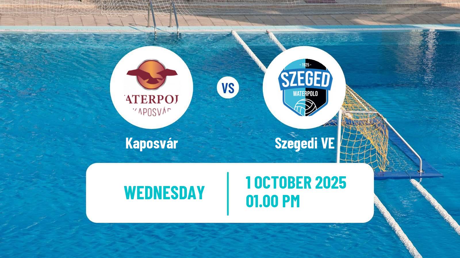 Water polo Hungarian OB I Water Polo Kaposvár - Szeged