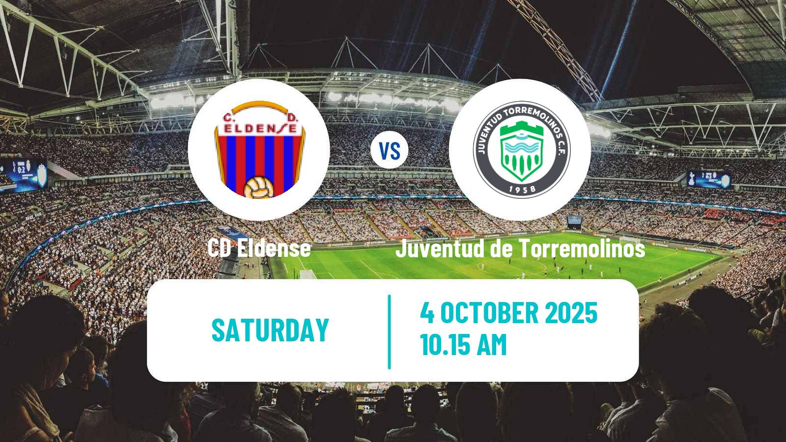 Football Spanish Primera RFEF Group 2 Eldense - Juventud de Torremolinos