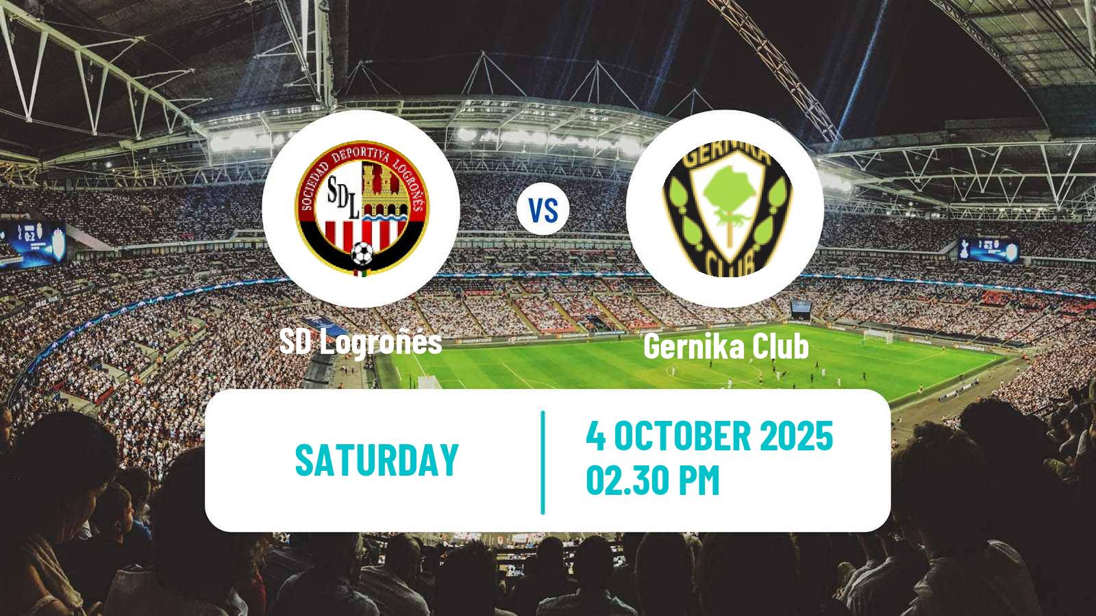 Football Spanish Segunda RFEF - Group 2 SD Logroñés - Gernika