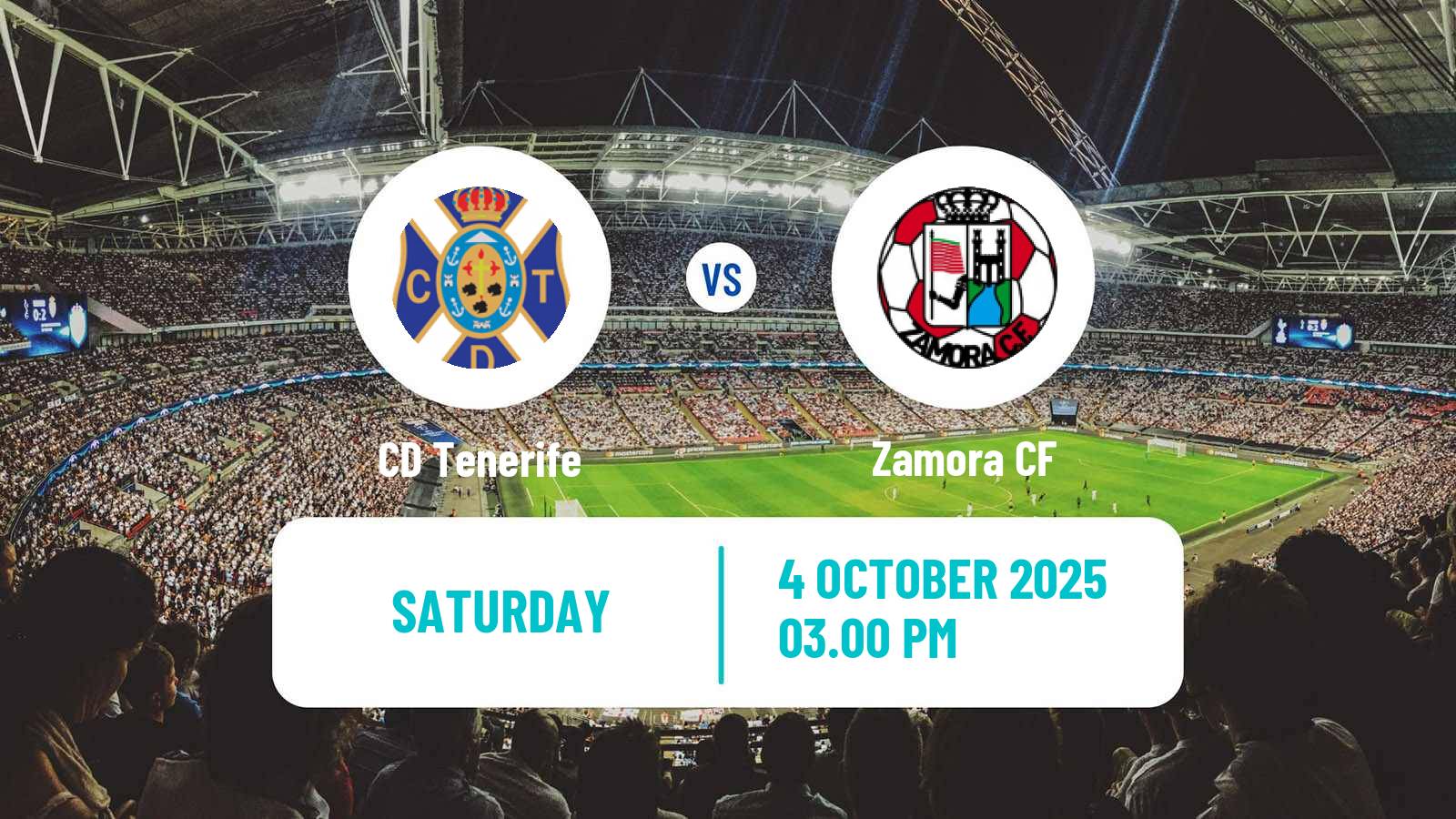Football Spanish Primera RFEF Group 1 Tenerife - Zamora