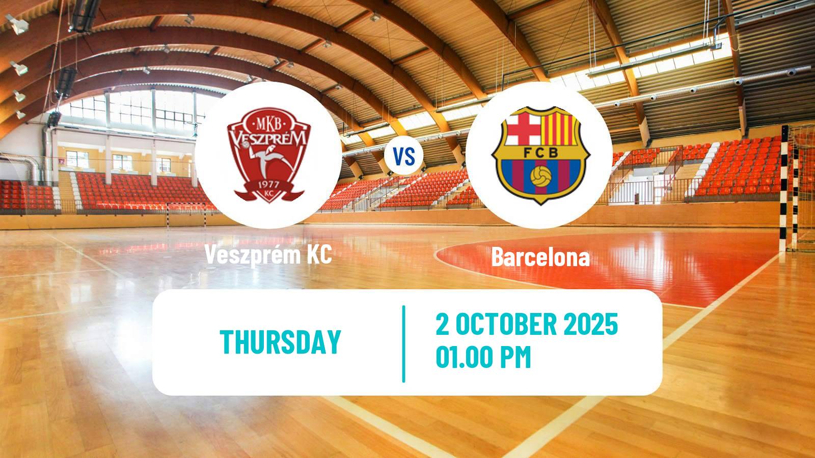 Handball Super Globe Veszprém - Barcelona