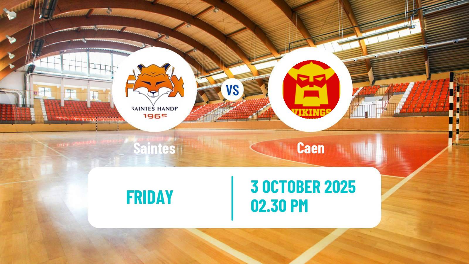 Handball French Proligue Handball Saintes - Caen