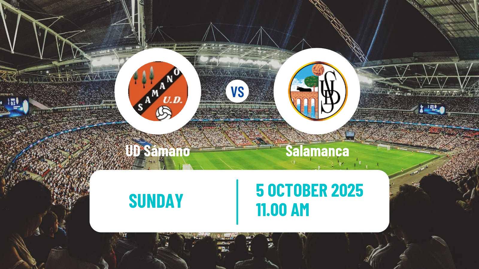 Football Spanish Segunda RFEF - Group 1 Sámano - Salamanca