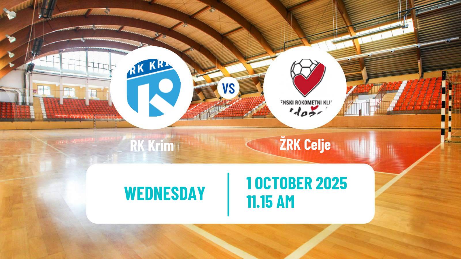 Handball Slovenian 1 A DRL Women RK Krim - Celje