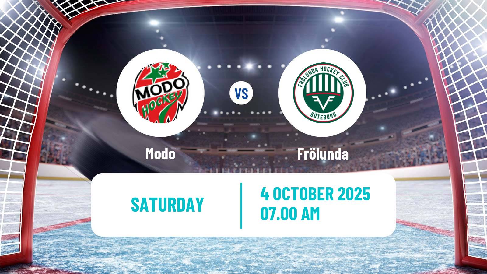 Hockey Swedish SDHL Women Modo - Frölunda