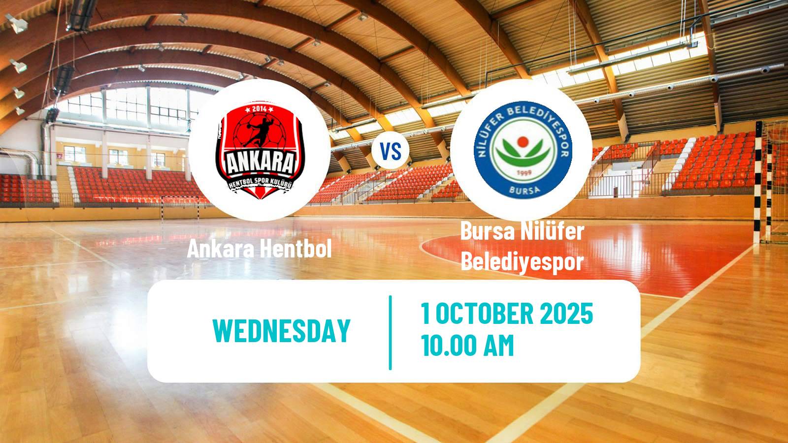 Handball Turkish Superlig Handball Ankara Hentbol - Bursa Nilüfer Belediyespor
