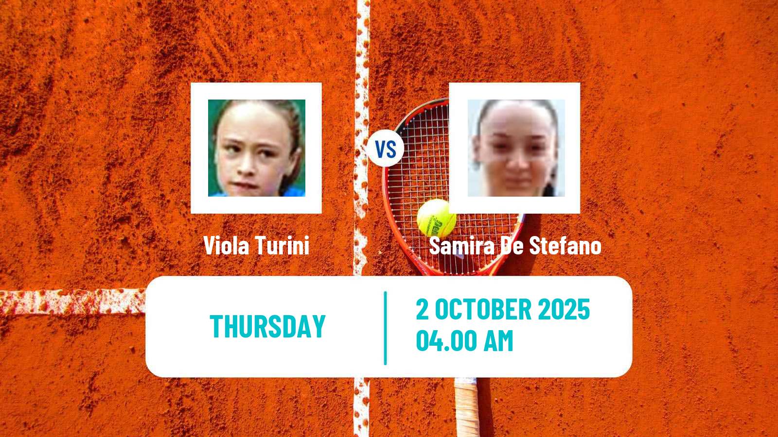 Tennis ITF W35 Santa Margherita Di Pula 9 Women Viola Turini - Samira De Stefano