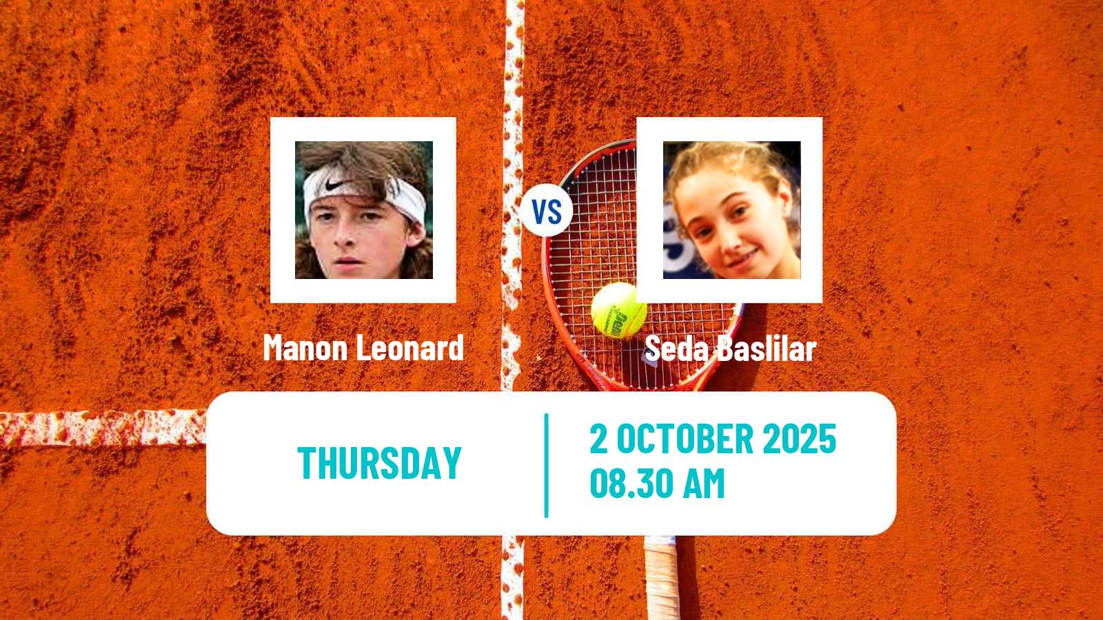 Tennis ITF W35 Reims Women Manon Leonard - Seda Baslilar