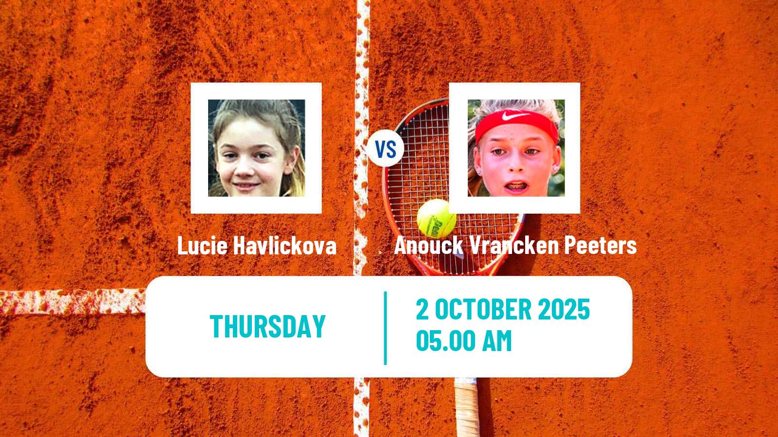 Tennis ITF W75 Bratislava Women Lucie Havlickova - Anouck Vrancken Peeters
