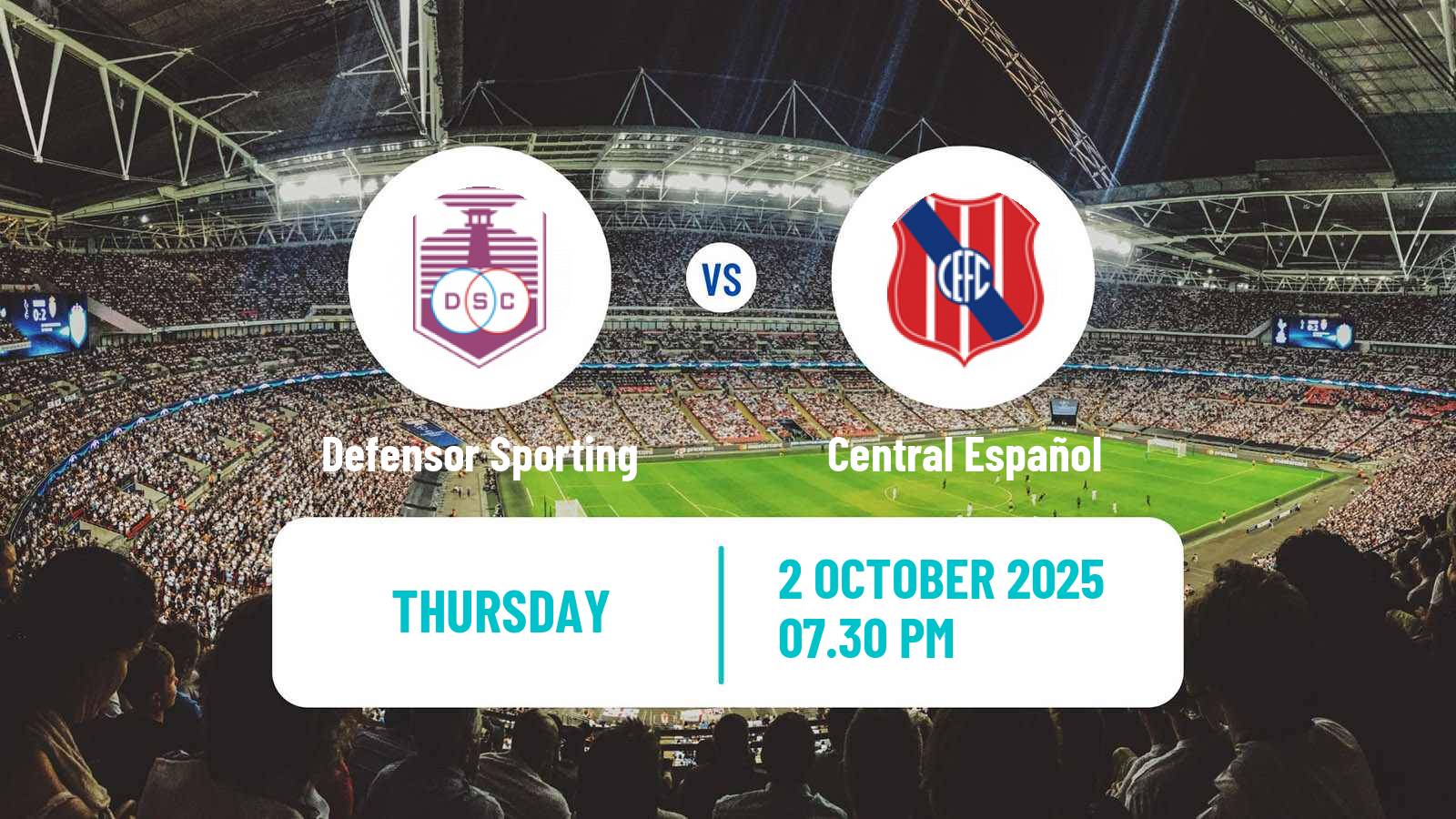 Football Uruguay Copa Defensor Sporting - Central Español