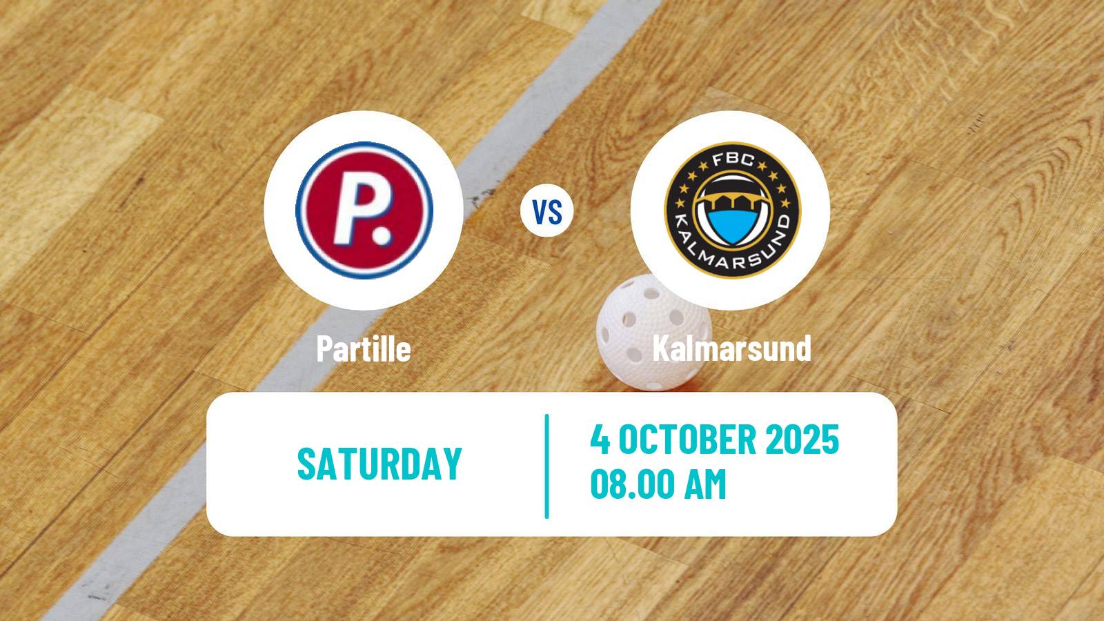 Floorball Swedish Superligan Floorball Women Partille - Kalmarsund