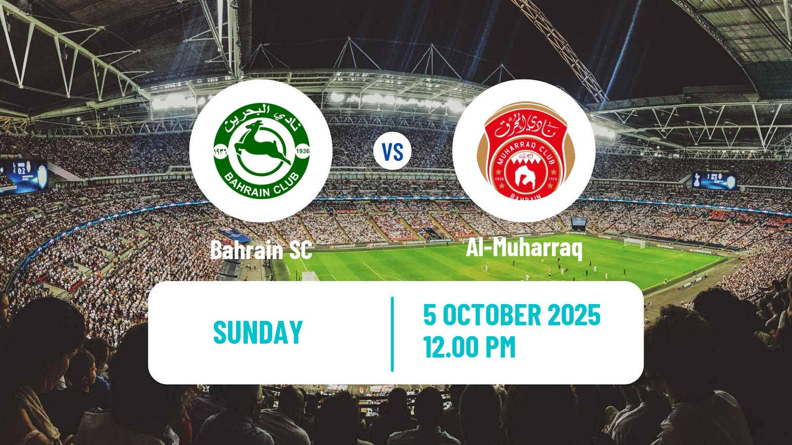 Football Bahraini Premier League Bahrain SC - Al-Muharraq