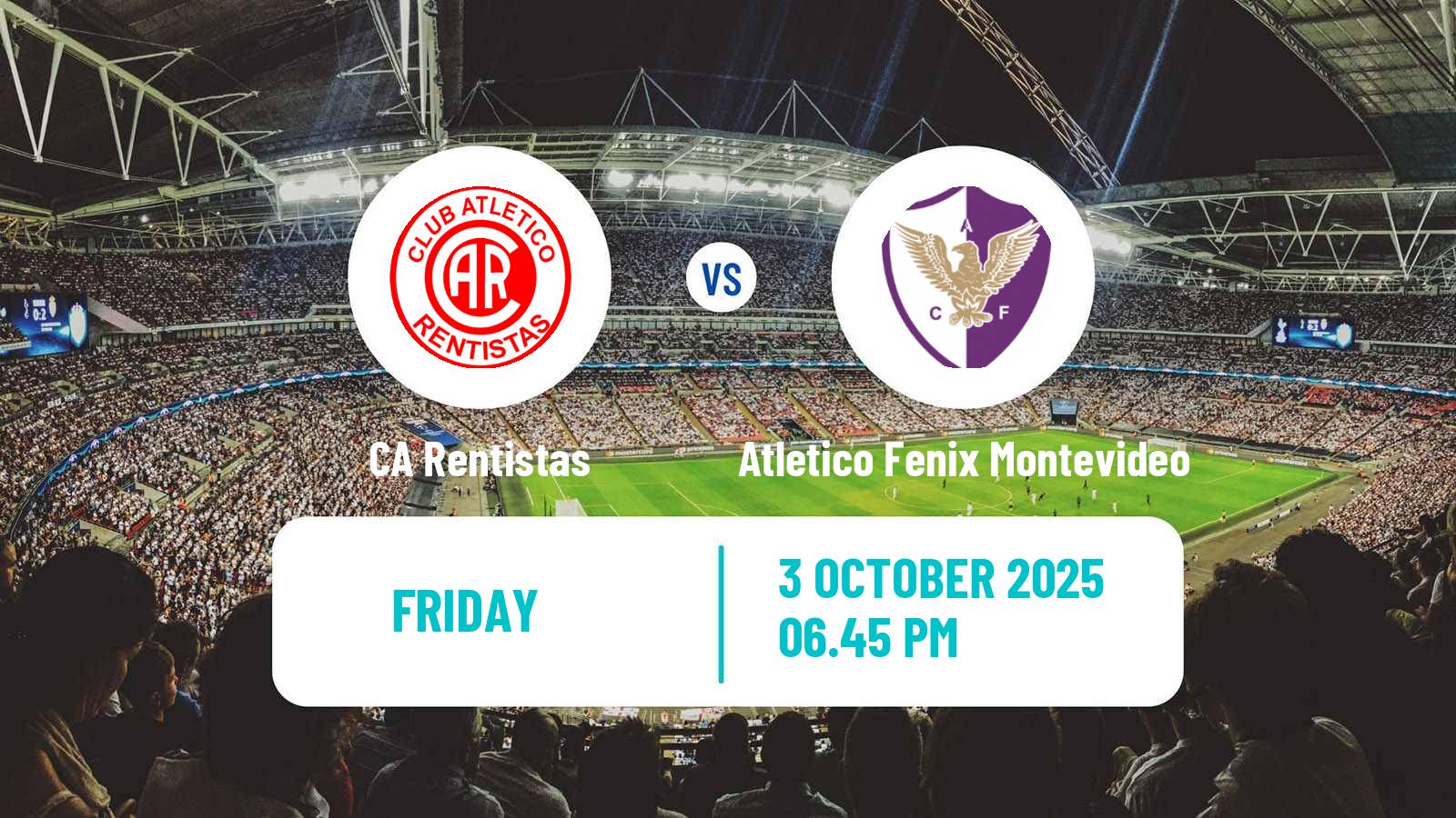 Football Uruguayan Segunda Division Rentistas - Atletico Fenix Montevideo