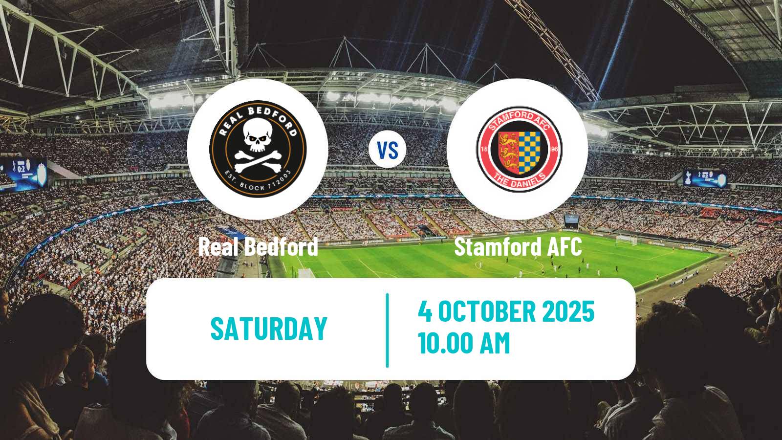 Football English FA Trophy Real Bedford - Stamford