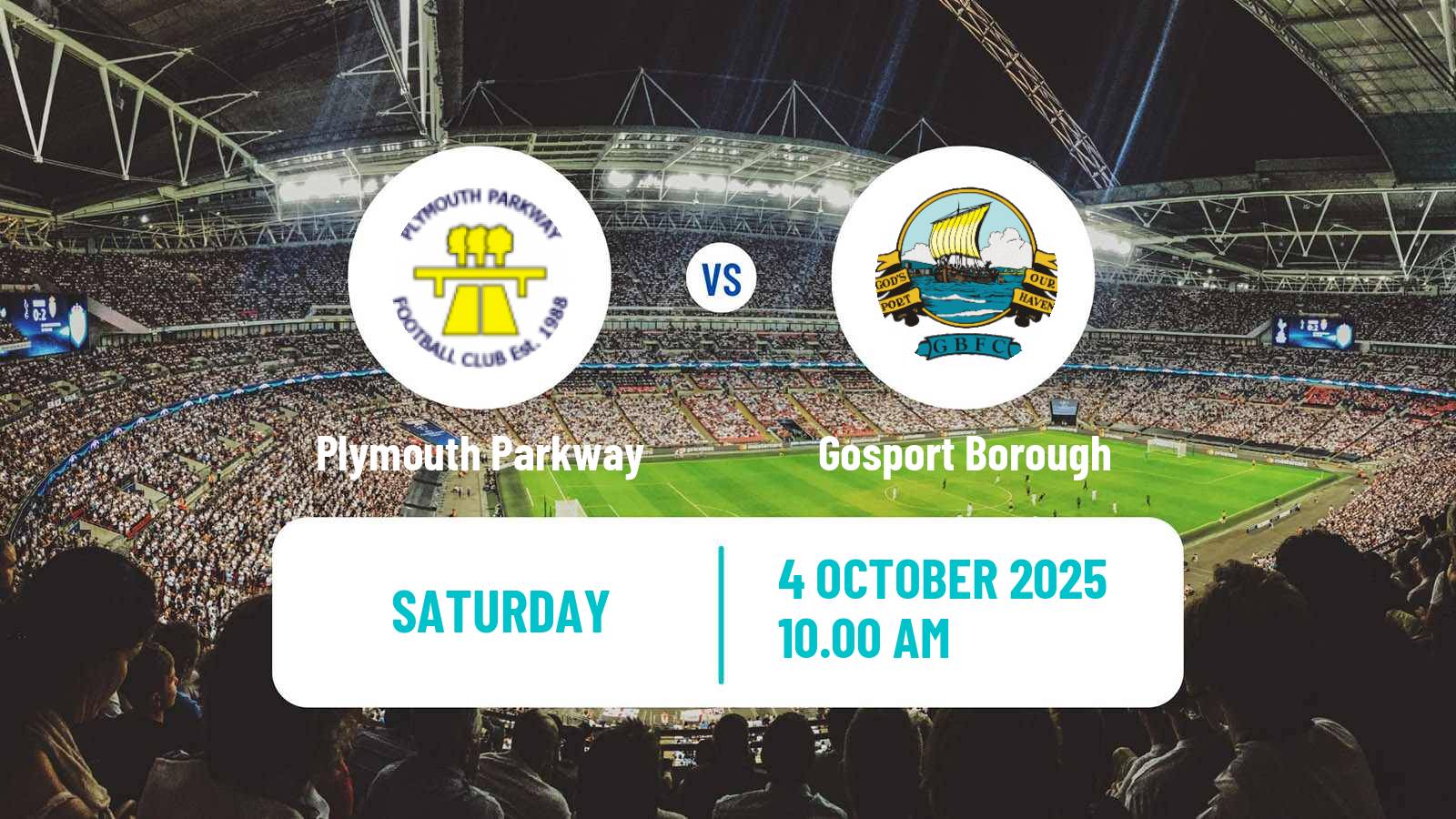 Football English FA Trophy Plymouth Parkway - Gosport Borough