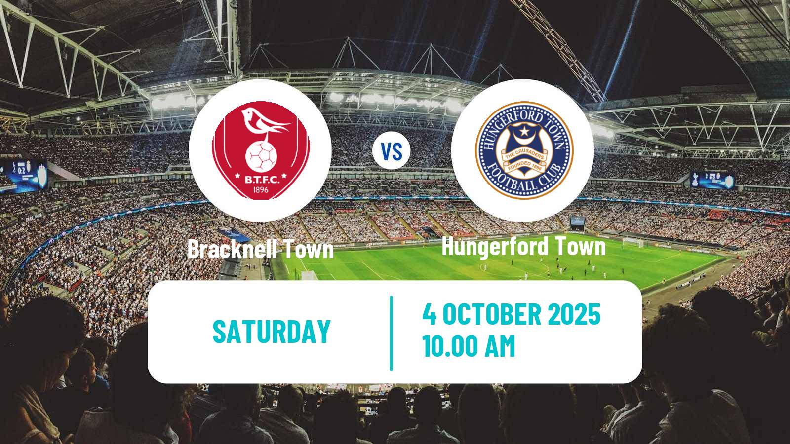 Football English FA Trophy Bracknell Town - Hungerford Town