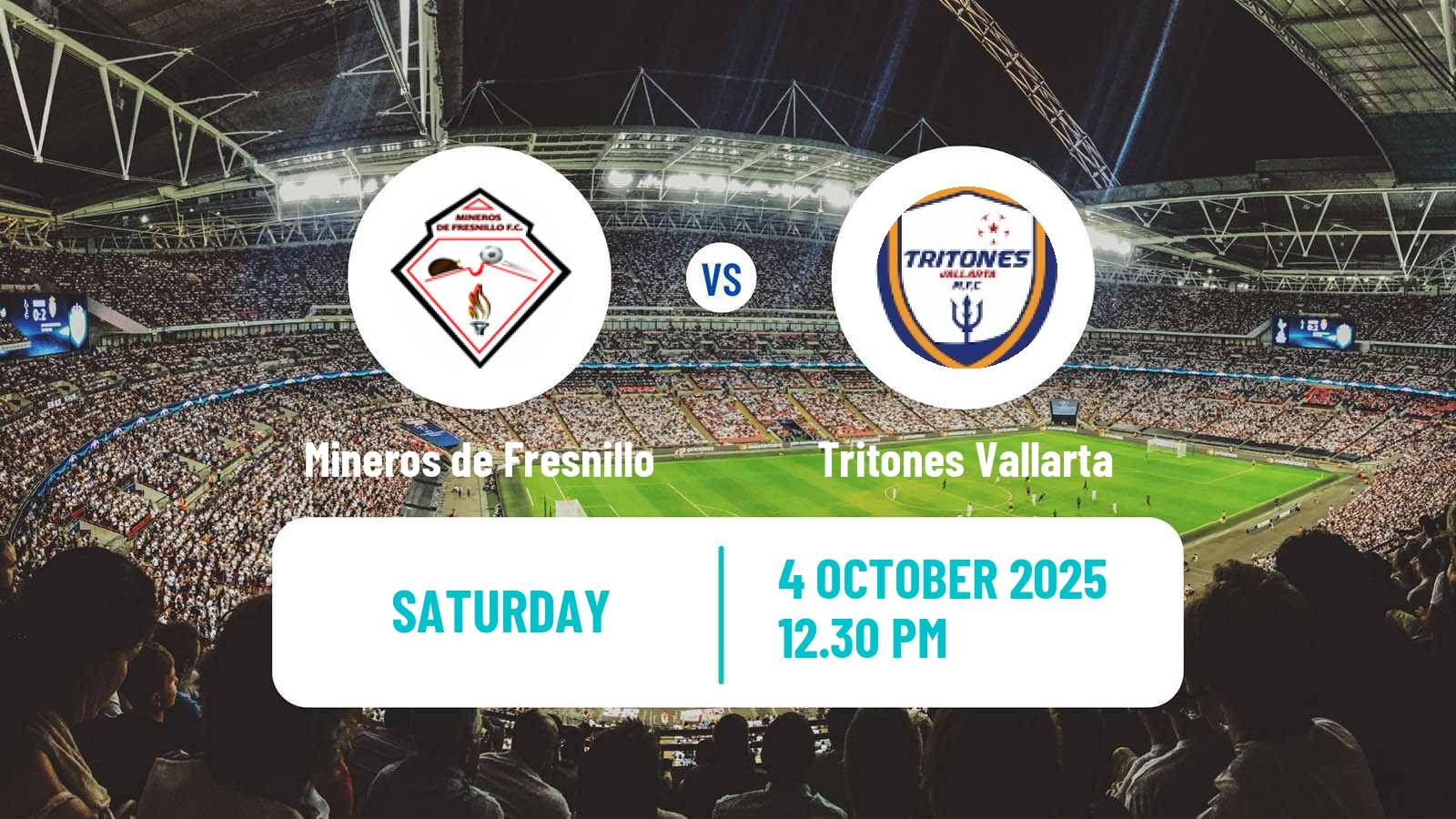 Football Mexican Liga Premier Serie A Mineros de Fresnillo - Tritones Vallarta