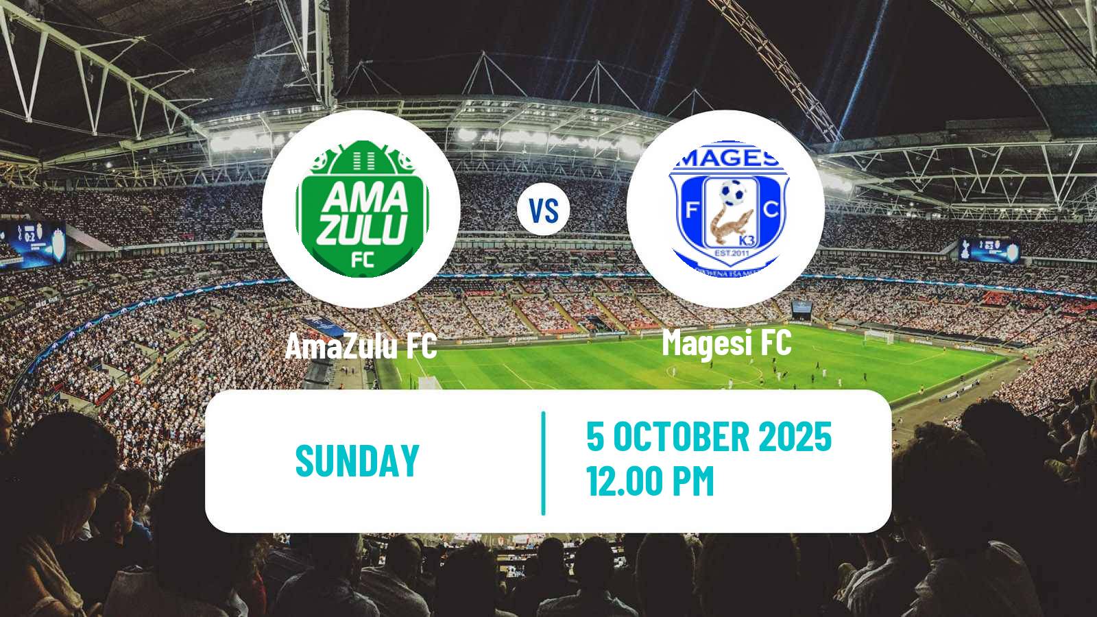 Football South African Knockout AmaZulu - Magesi