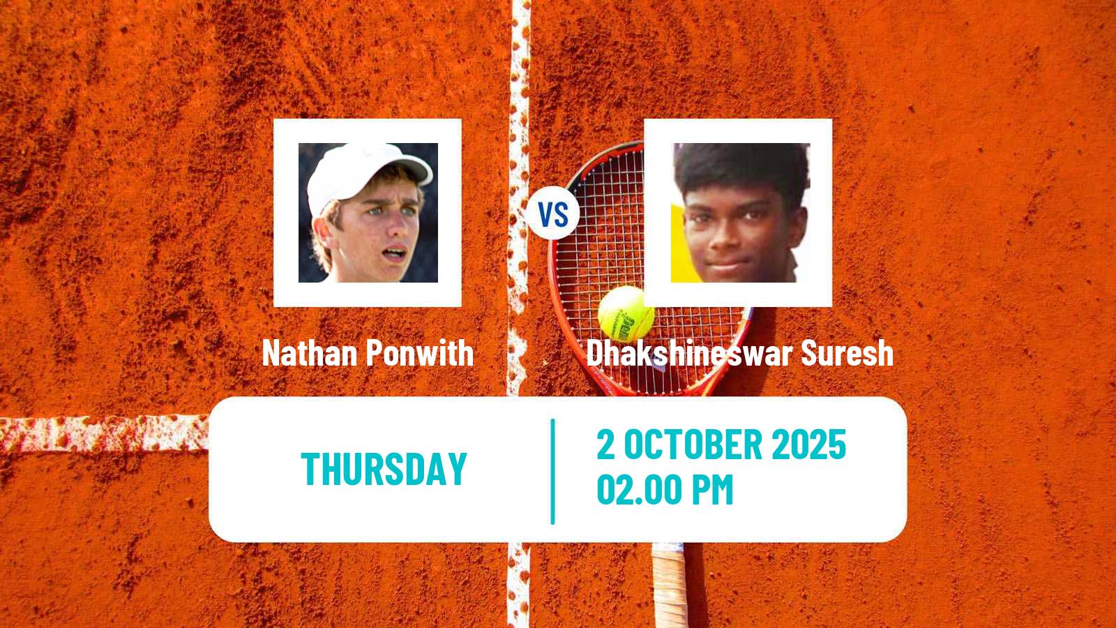 Tennis ITF M15 Winston Salem Nc Men Nathan Ponwith - Dhakshineswar Suresh