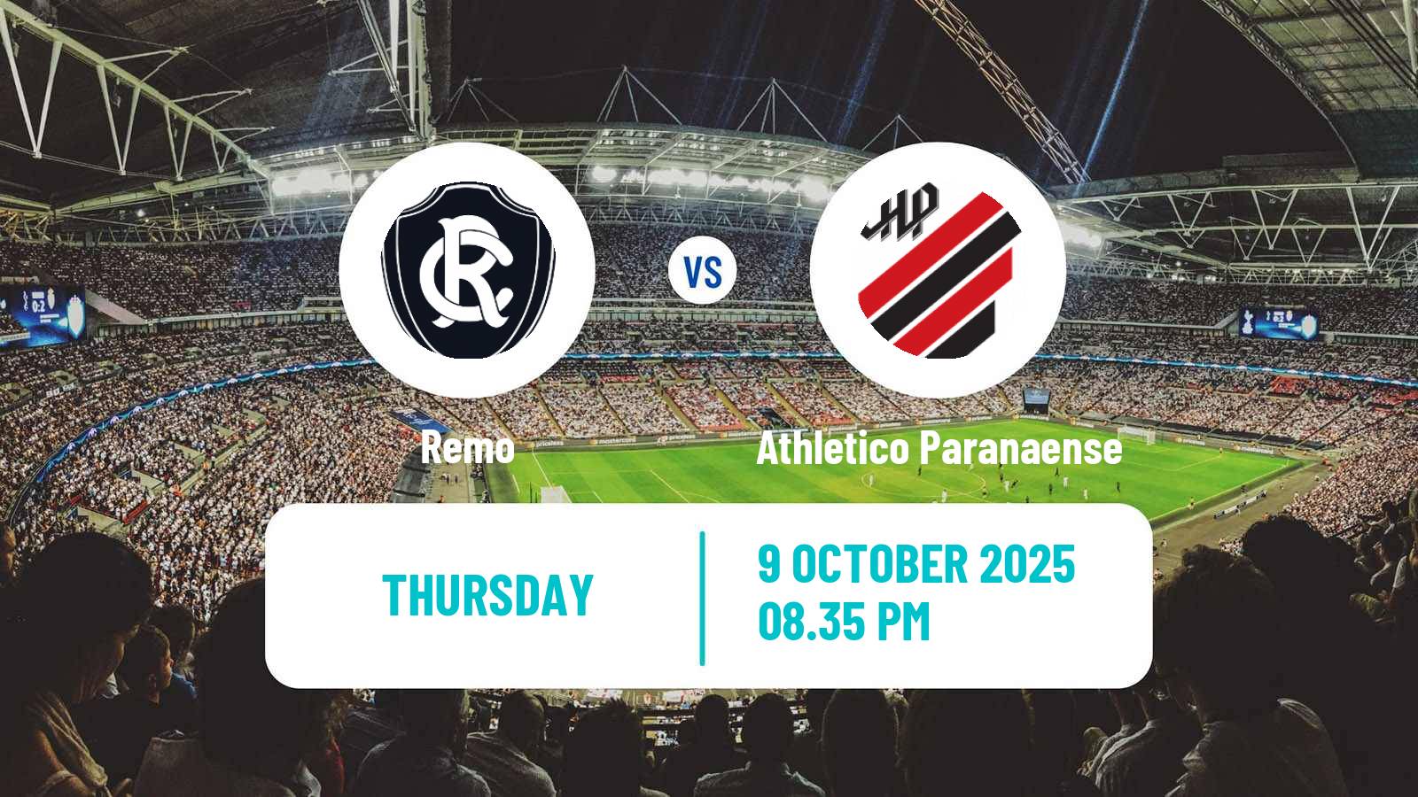 Football Brazilian Serie B Remo - Athletico Paranaense