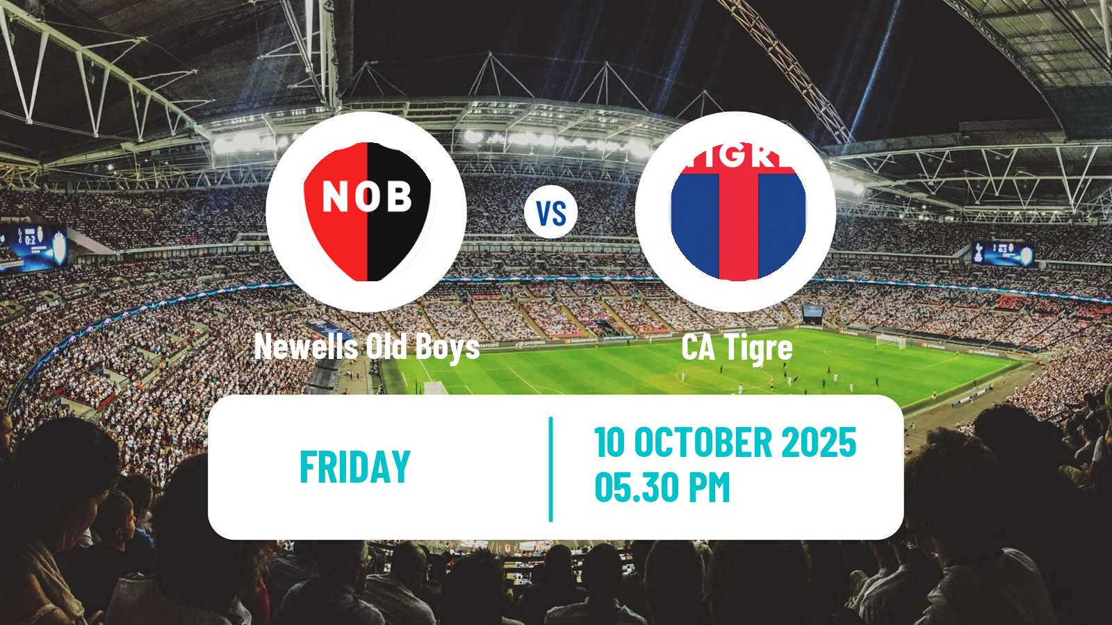 Football Argentinian Liga Profesional Newells Old Boys - Tigre