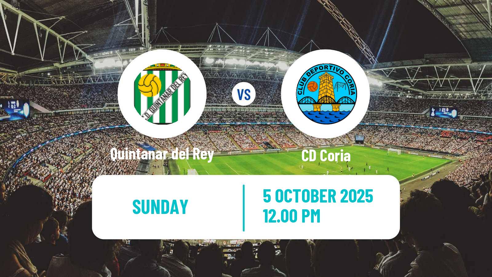 Football Spanish Segunda RFEF - Group 5 Quintanar del Rey - Coria