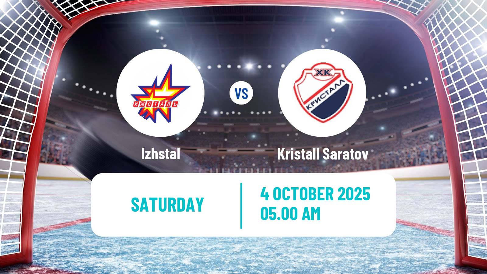 Hockey VHL Izhstal - Kristall Saratov