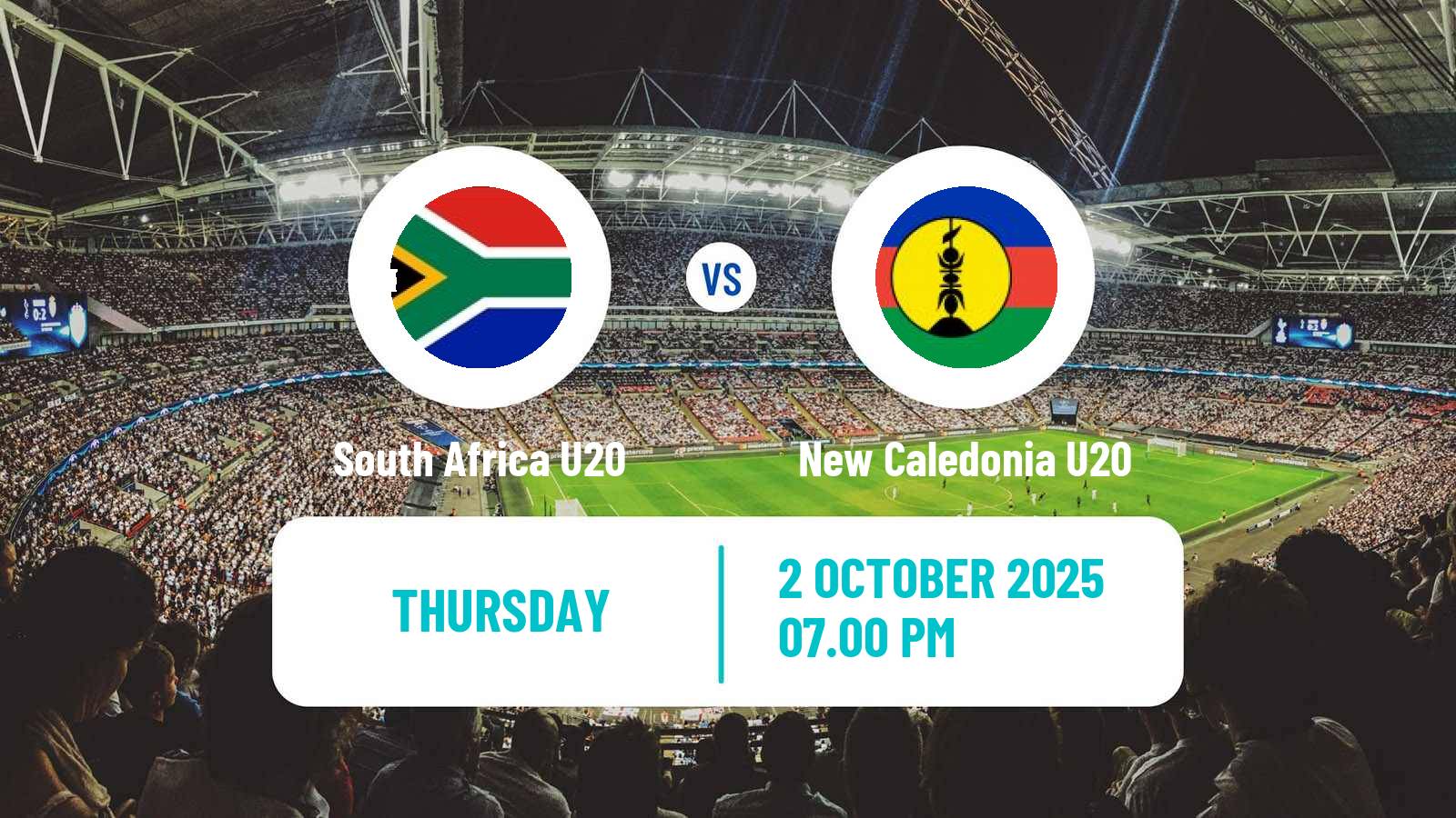 Football FIFA World Cup U20 South Africa U20 - New Caledonia U20