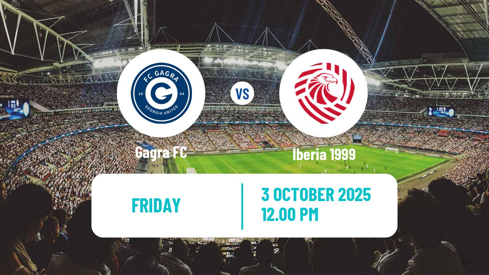 Football Georgian Erovnuli Liga Gagra - Iberia 1999