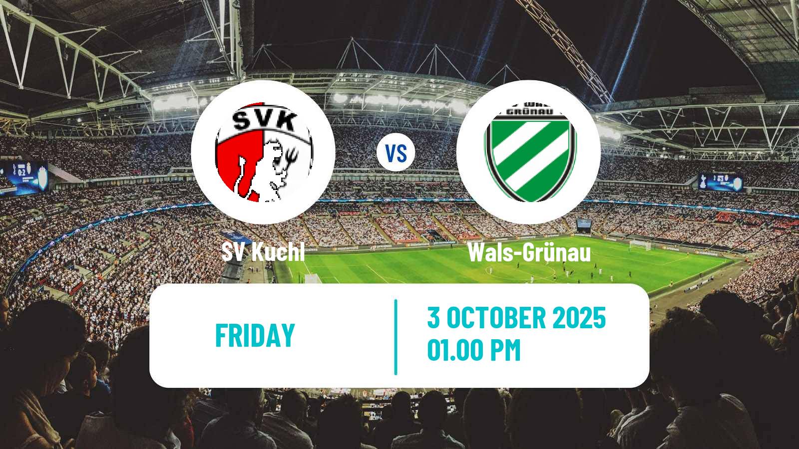 Football Austrian Regionalliga West Kuchl - Wals-Grünau