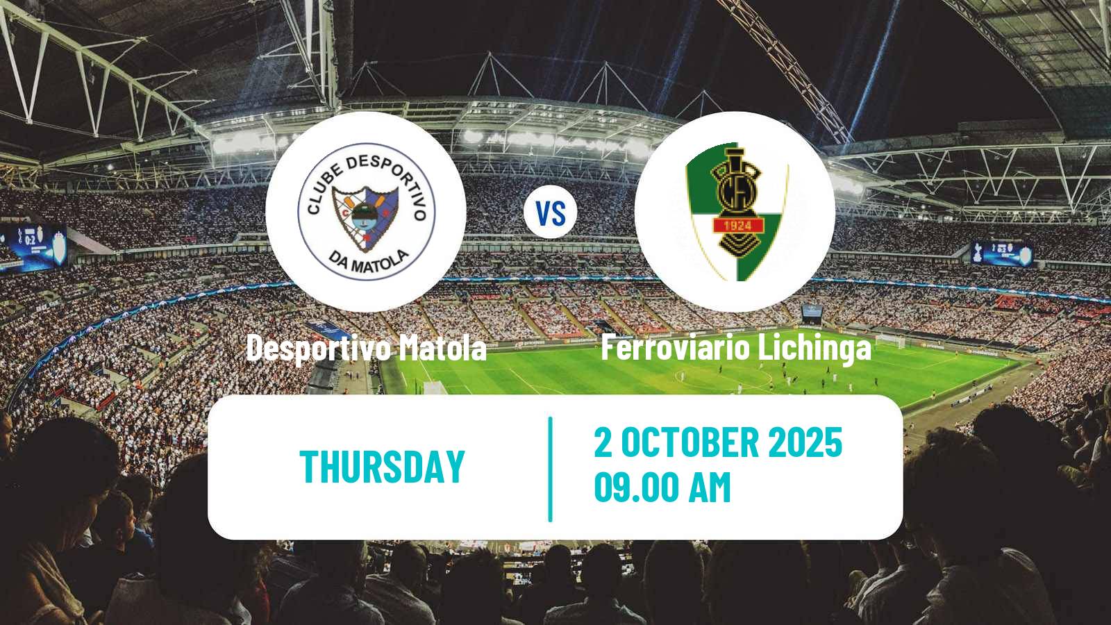 Football Mozambique Moçambola Desportivo Matola - Ferroviario Lichinga