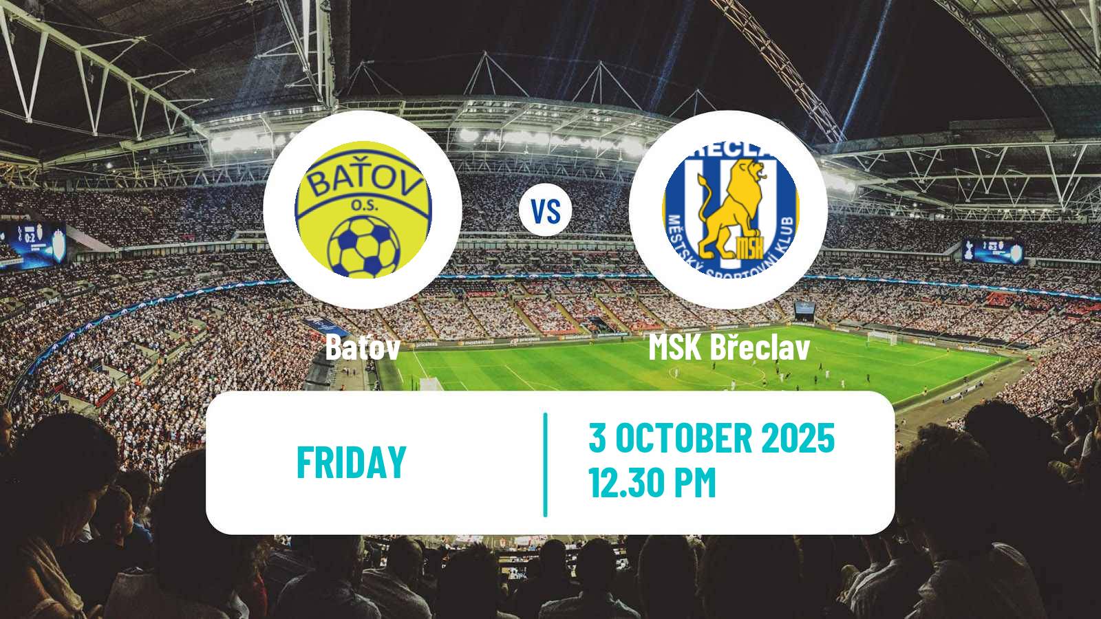 Football Czech Division E Baťov - Břeclav