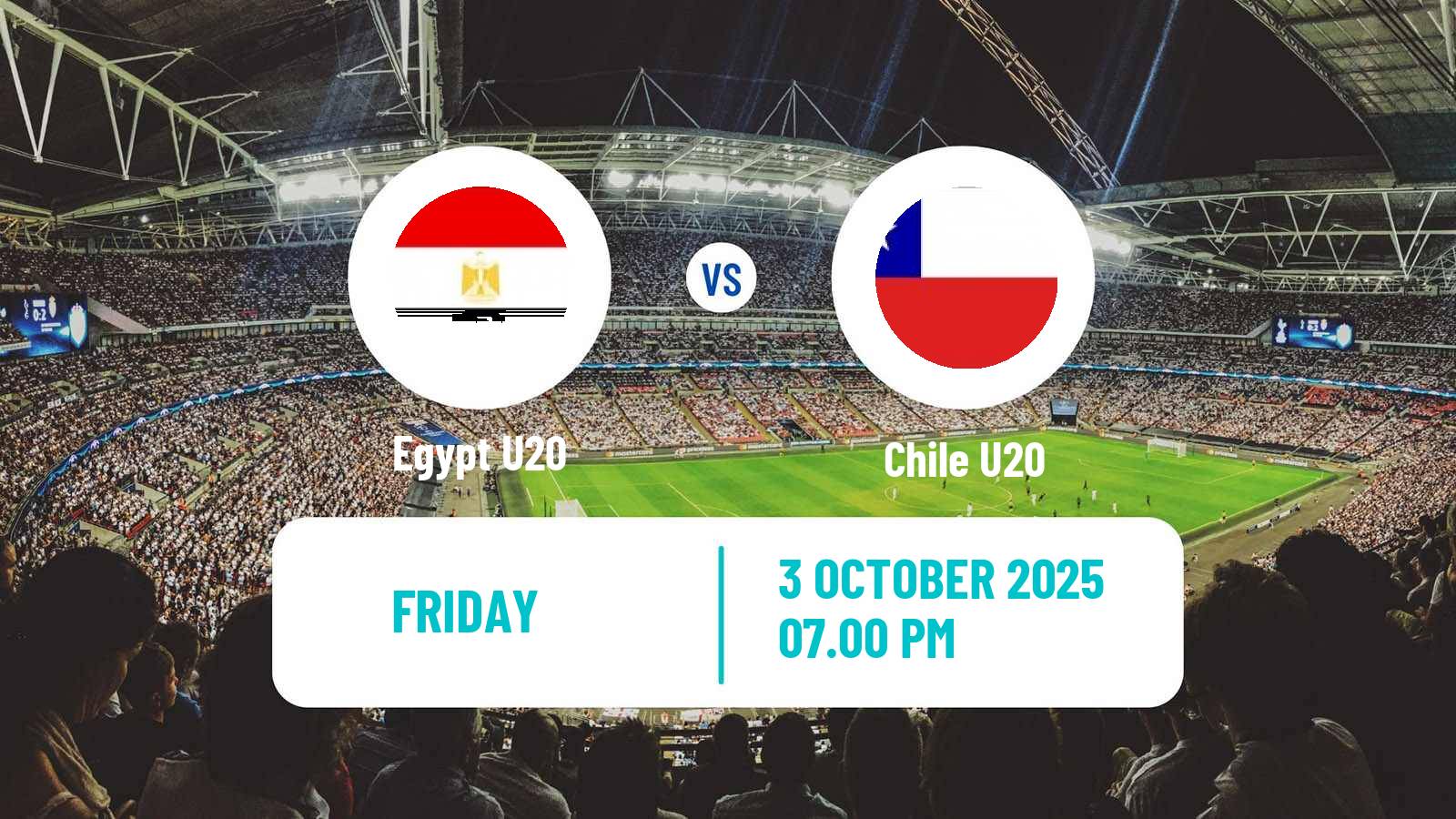 Football FIFA World Cup U20 Egypt U20 - Chile U20