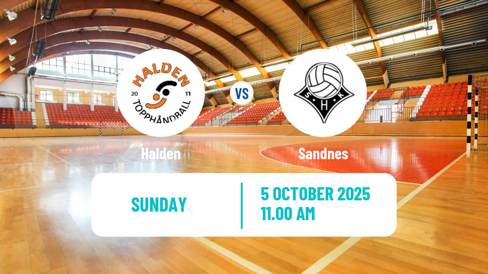 Handball Norwegian Eliteserien Handball Halden - Sandnes