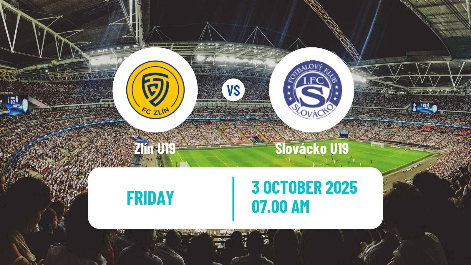 Football Czech U19 League Zlín U19 - Slovácko U19