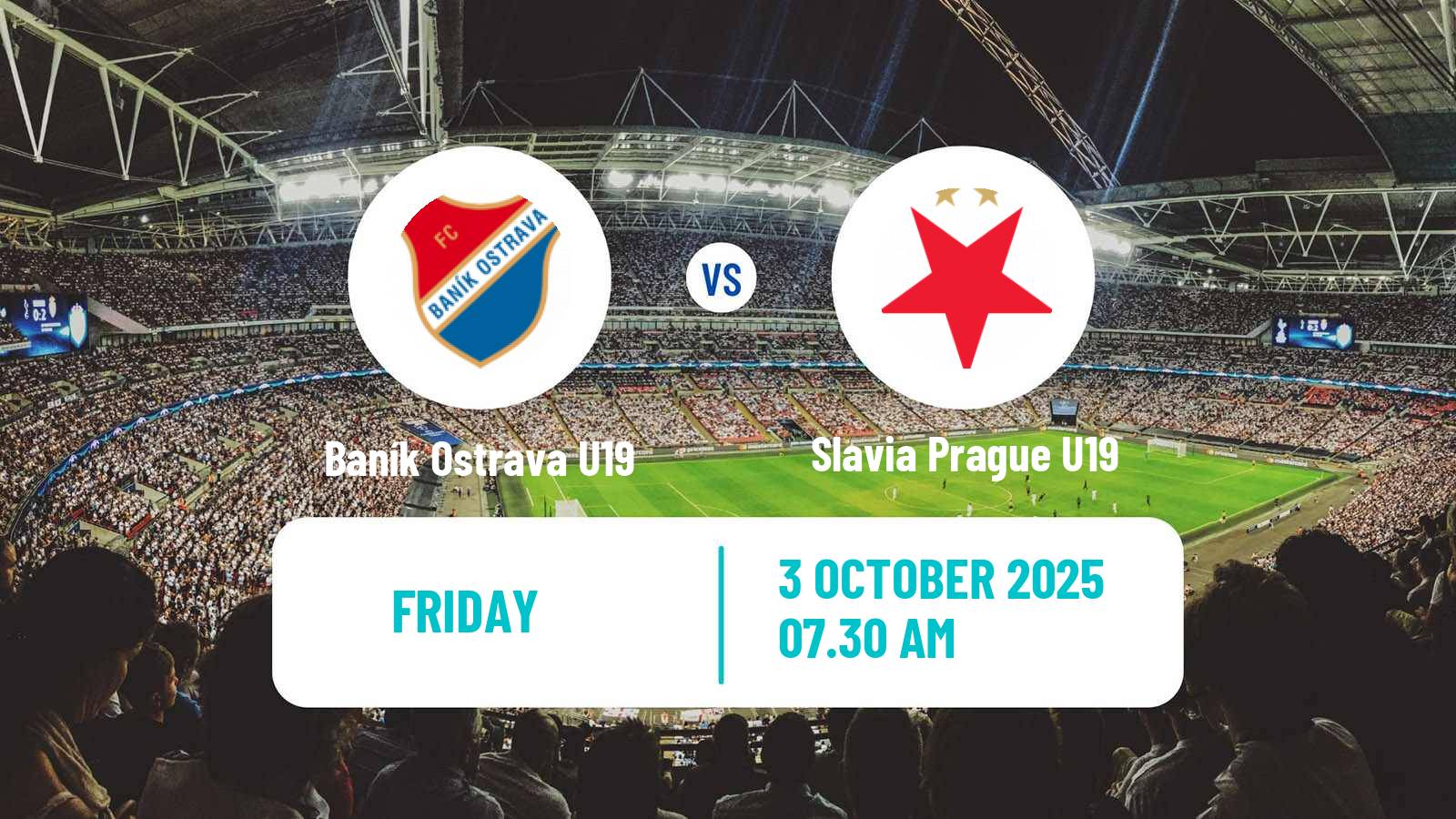 Football Czech U19 League Baník Ostrava U19 - Slavia Prague U19