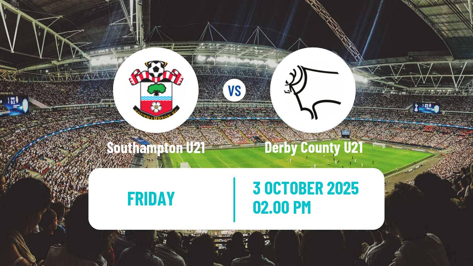 Football English Premier League 2 Southampton U21 - Derby County U21