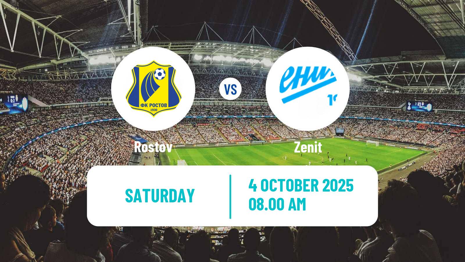 Football Russian Supreme Division Women Rostov - Zenit
