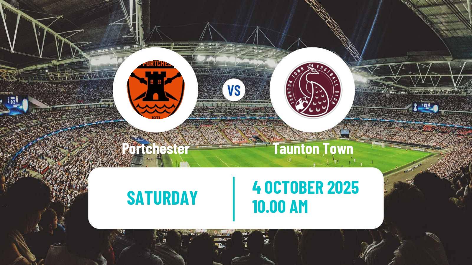 Football English FA Trophy Portchester - Taunton Town