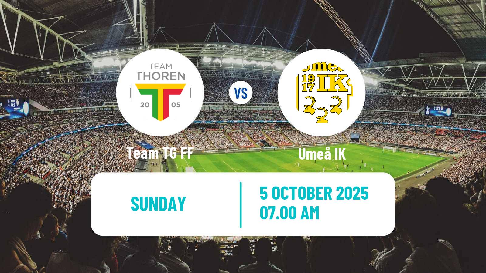 Football Swedish Elitettan Women Team TG FF - Umeå