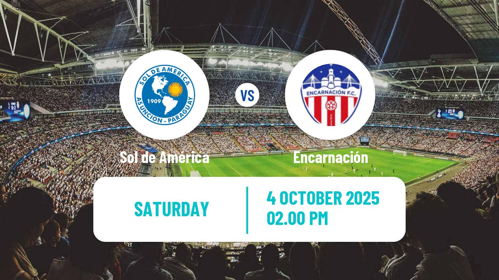 Football Paraguayan Division Intermedia Sol de América - Encarnación