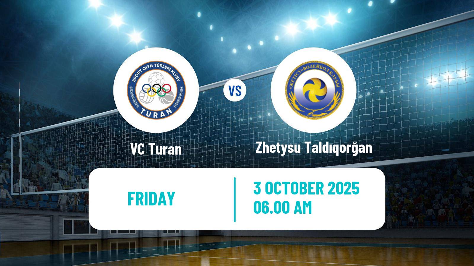 Volleyball Kazakh National League Volleyball Women Turan - Zhetysu Taldıqorğan