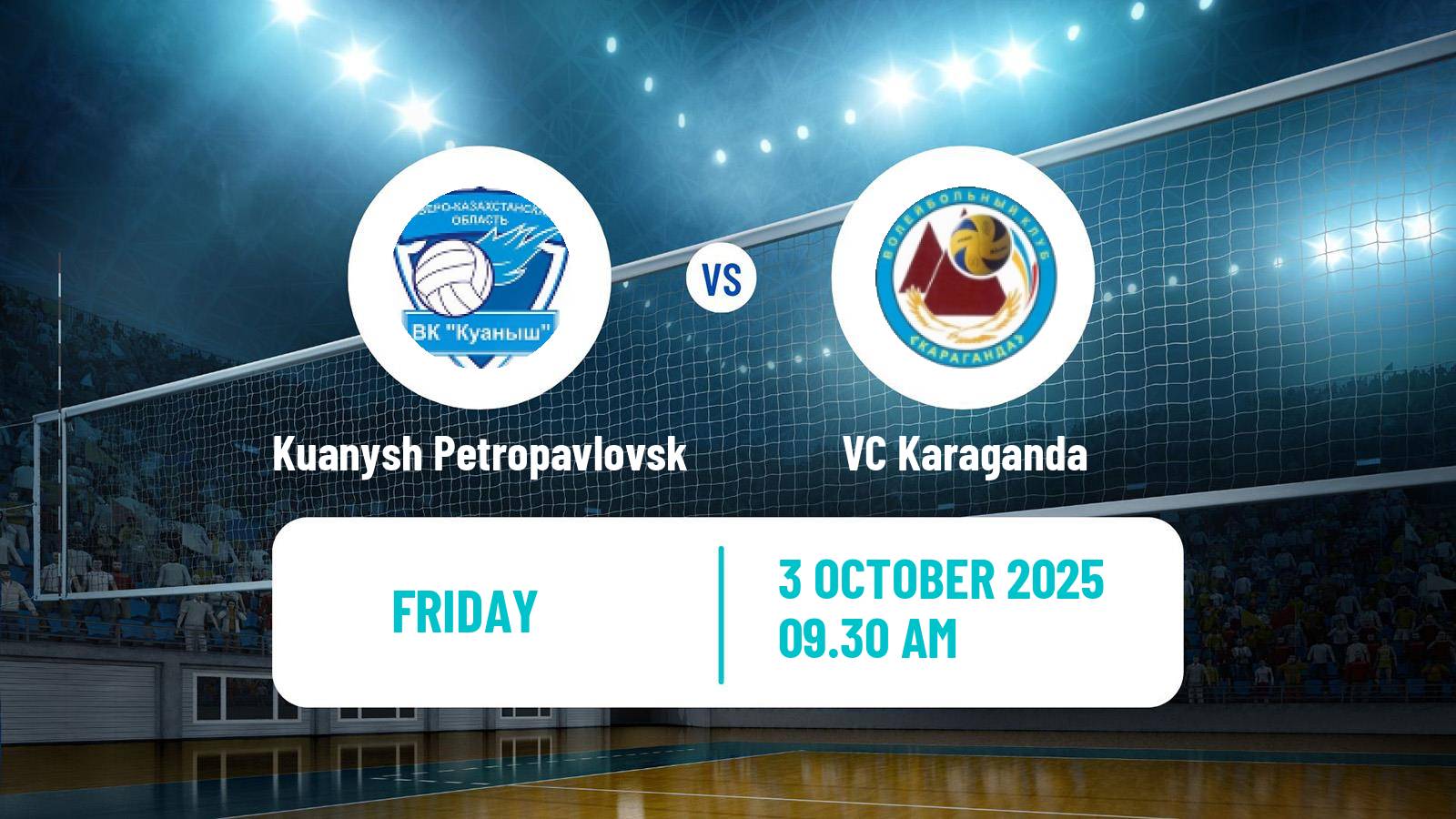 Volleyball Kazakh National League Volleyball Women Kuanysh Petropavlovsk - Karaganda