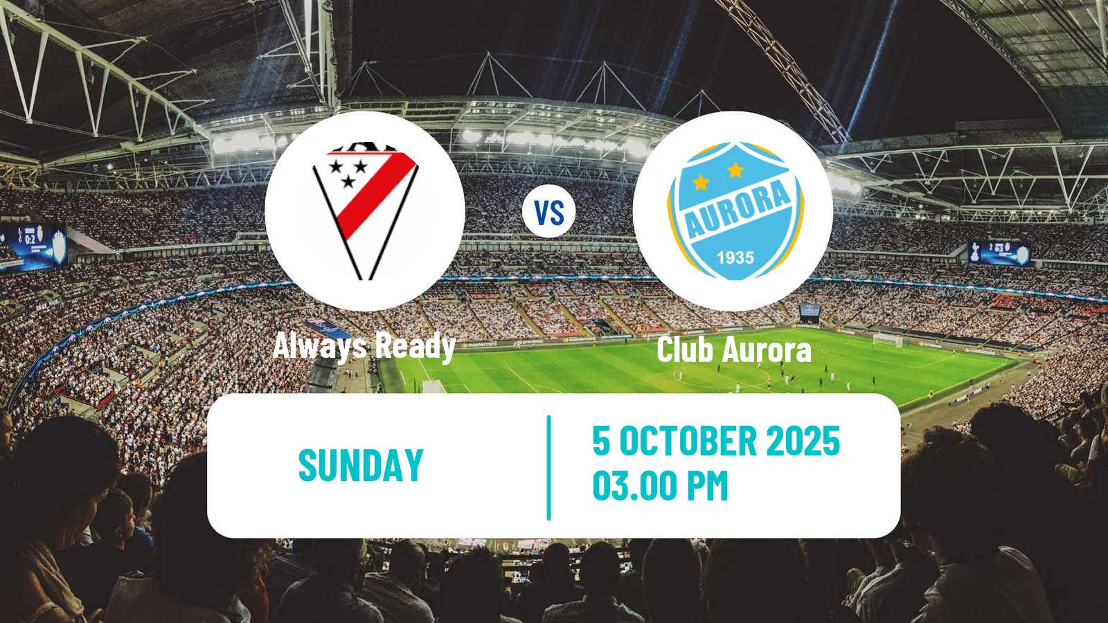 Football Bolivian League Cup Always Ready - Aurora