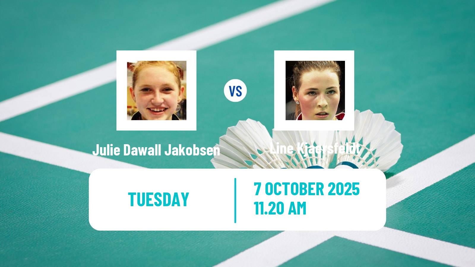 Badminton BWF World Tour Arctic Open Women Julie Dawall Jakobsen - Line Kjaersfeldt