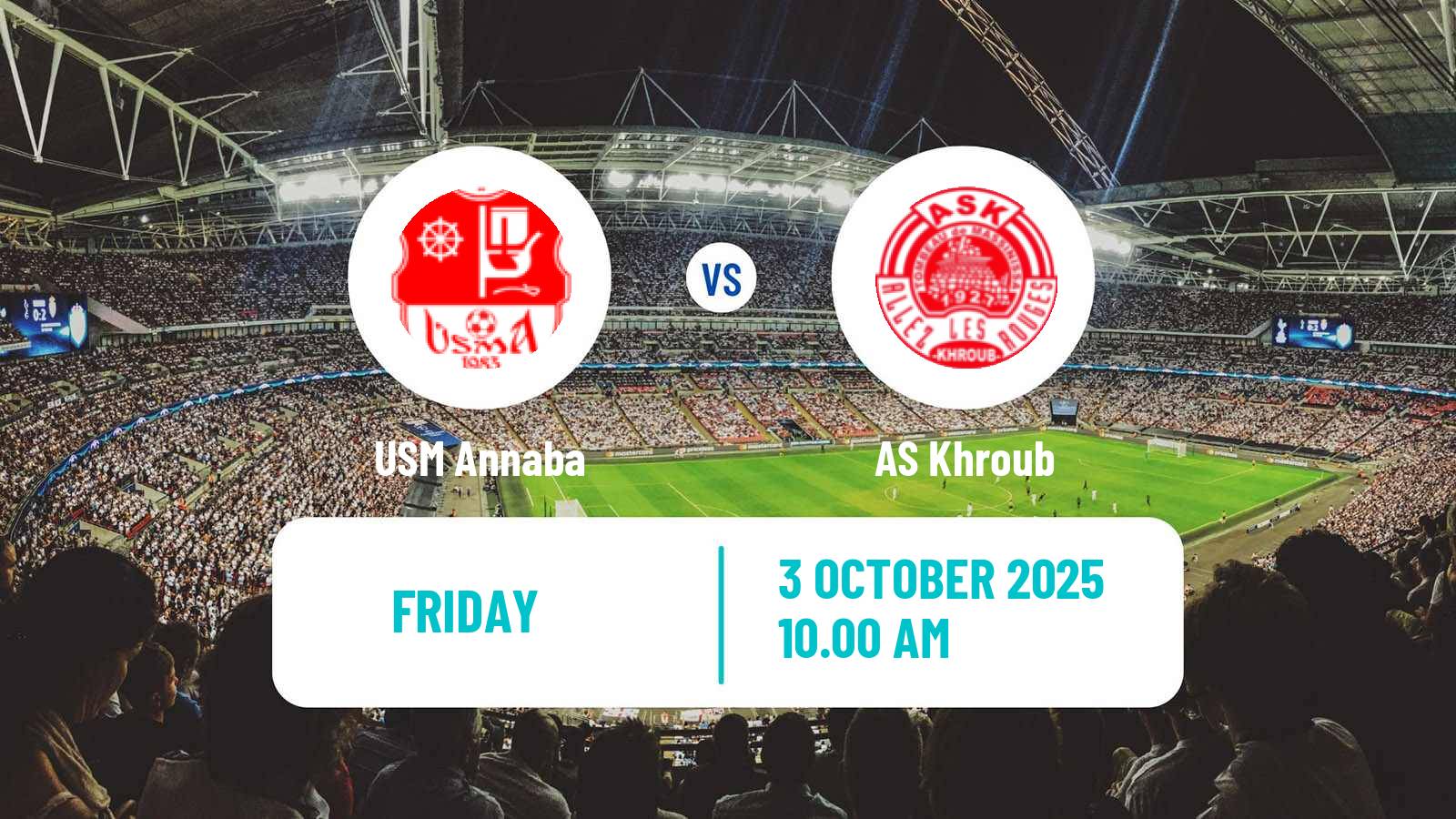 Football Algerian Ligue 2 Annaba - Khroub